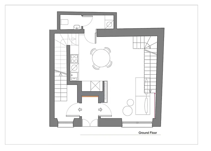 Spacious Modern Fully Equipped In Monumental Building - Parking - Historical Centre Olbia